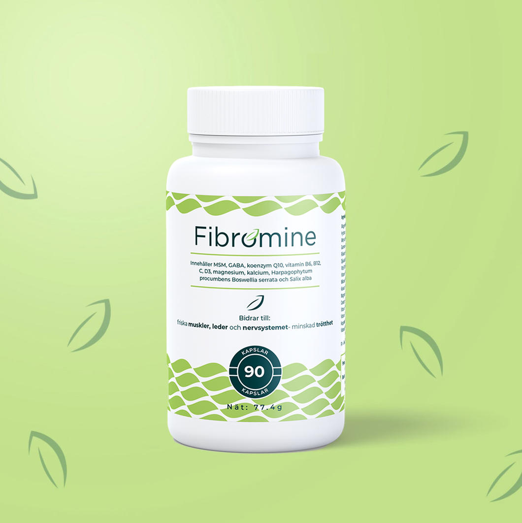 Fibromine® bidrar till en hälsosam funktion av muskler och leder